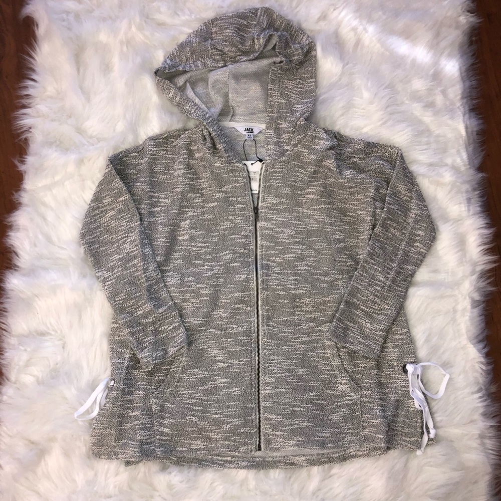 Jack by BB Dakota Zip up Hoodie Jacket Pockets NWT